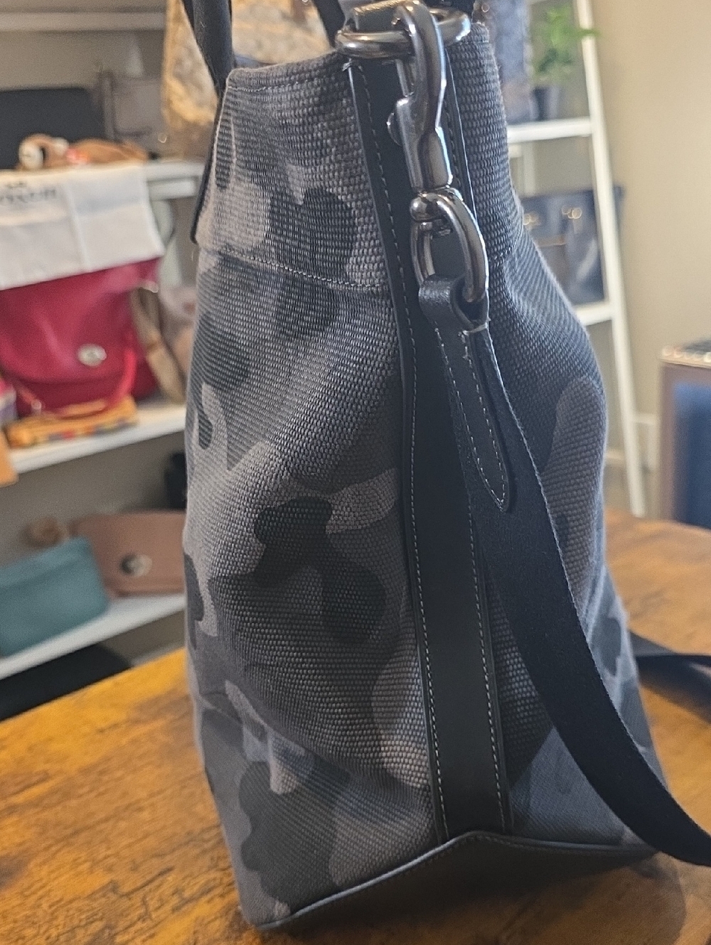 Coach CAMO 38 CANVAS AND LEATHER - Picture 8 of 9